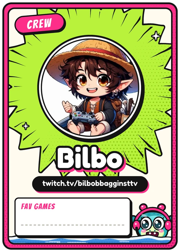 Bilbo's crew card